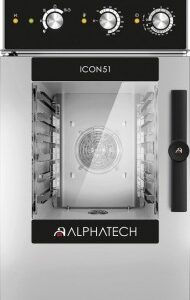Електрически конвектомат механичен ICON COMPACT - 6 тави GN1/1