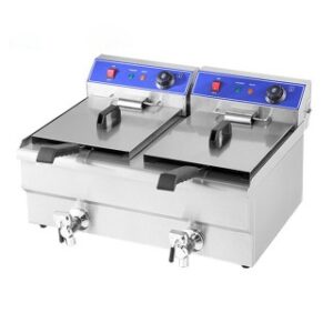 Фритюрник електрически 2 вани х 10л, HEF102V