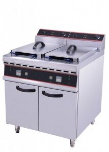 Фритюрник електрически 2 вани х 30л, HEF26 - 2